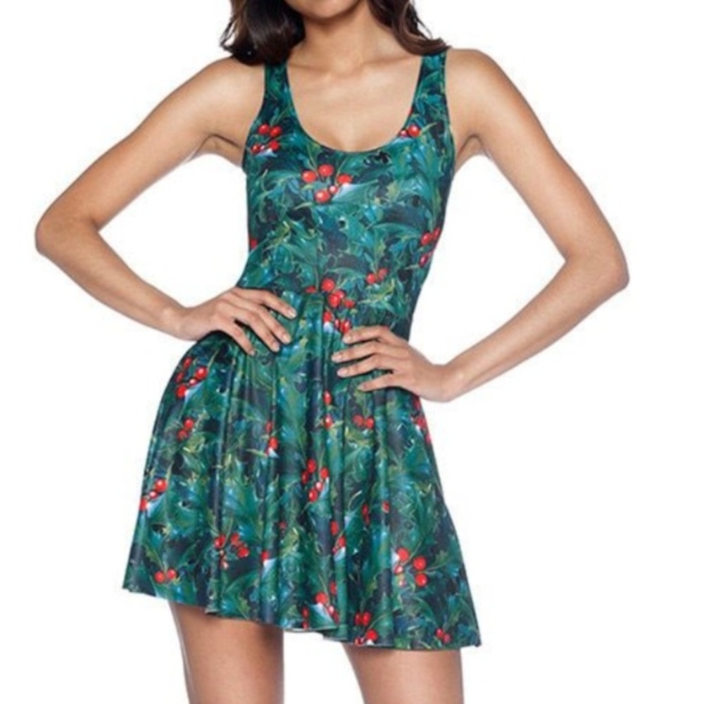 BLACK MILK HOLLY SCOOP SKATER DRESS